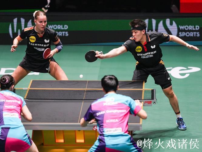 国际乒联混合团体世界杯铜牌赛:韩国VS德国 集锦 国际乒联混合团体世界杯铜牌赛:韩国VS德国 集锦