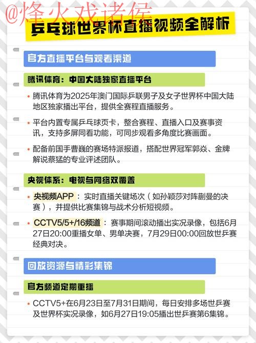 全方位解析世界杯直播平台的多样选择 全方位解析世界杯直播平台的多样选择